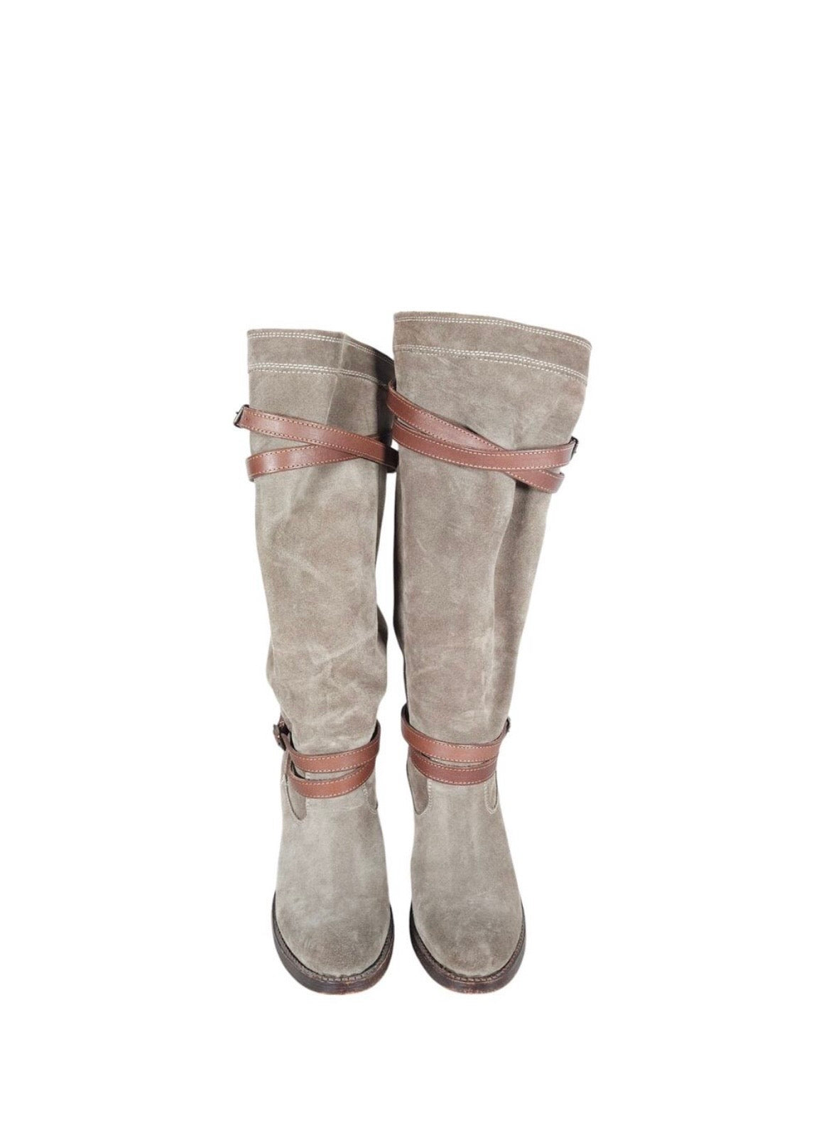 Gray Frye Boots, 9.5