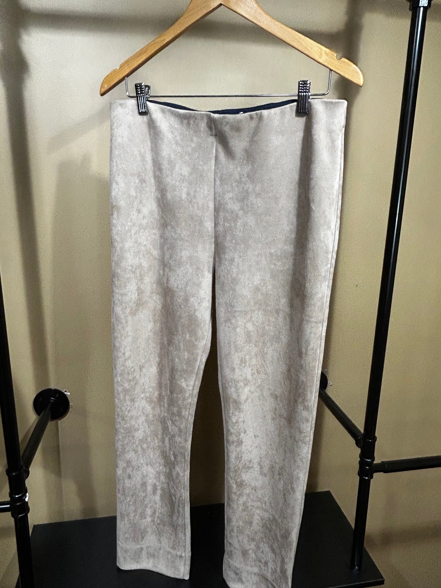 Camel Gretchen Scott Suede Pants , L