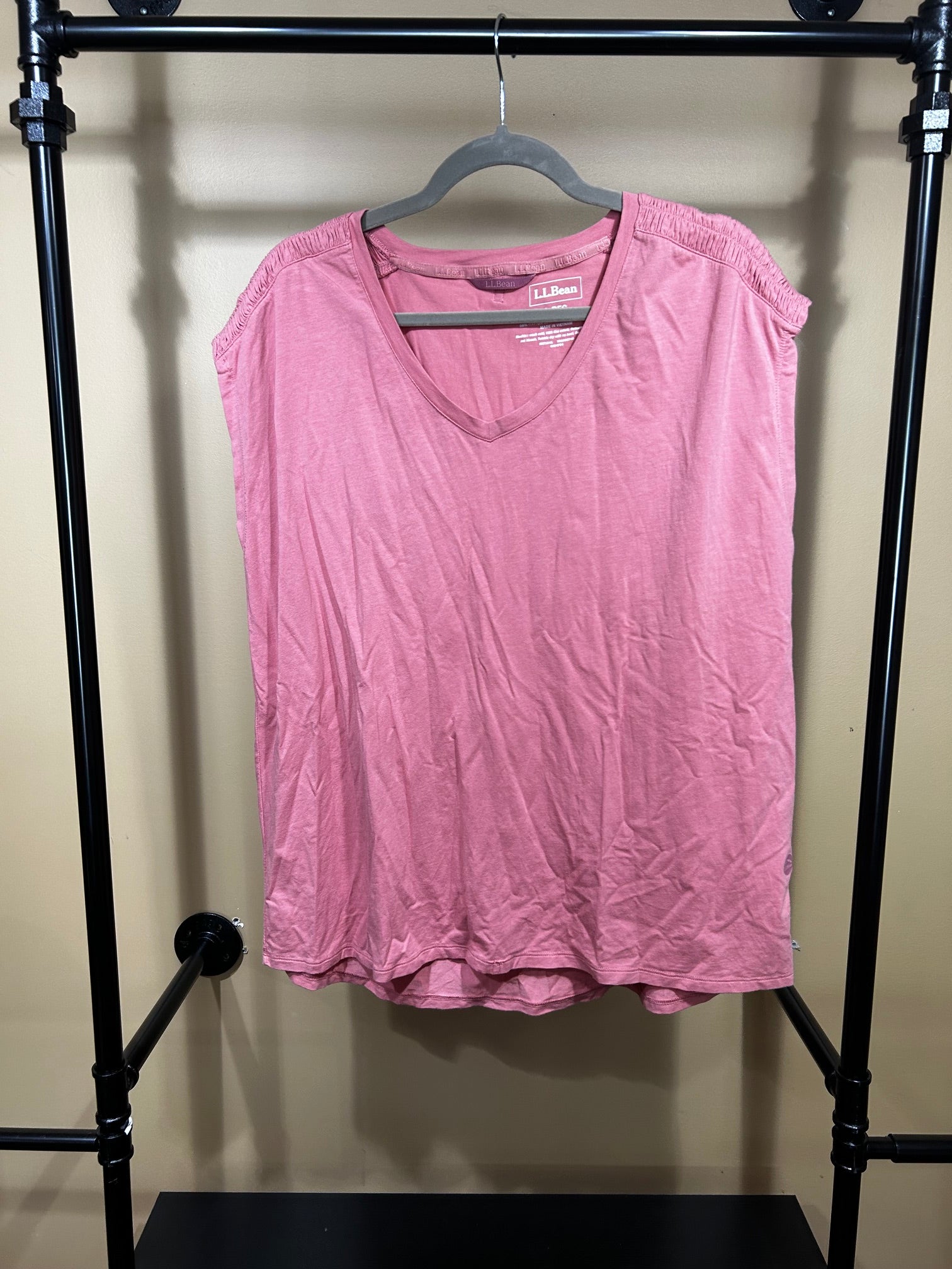Salmon L.L. Bean Top, L
