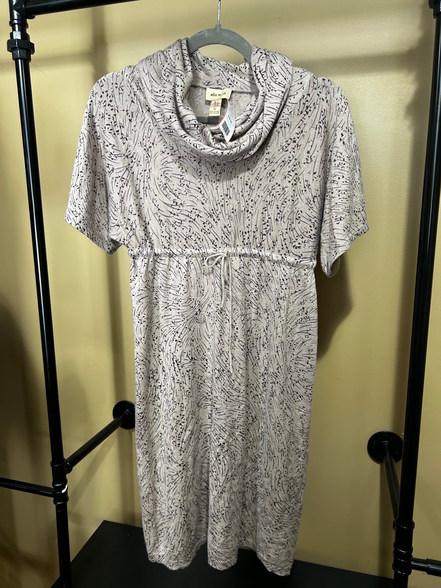 Tan print Ella Moss Dress, S