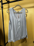Blue Wrap Top, 12