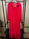 Red Soft Surroundings NWOT Dress, PXL