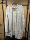Gray Free People Duster, L