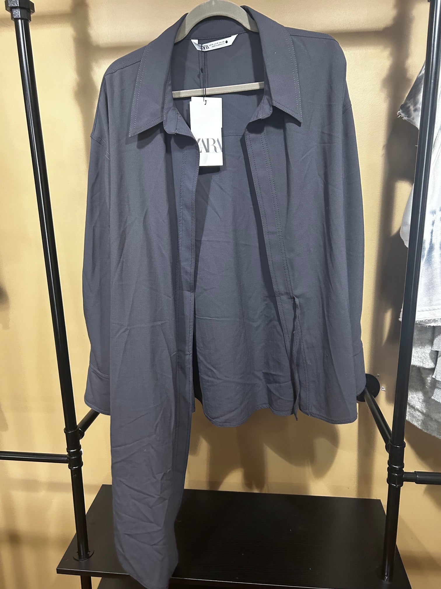 Black Zara Top, L