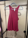 Red Free People Tank Top, S