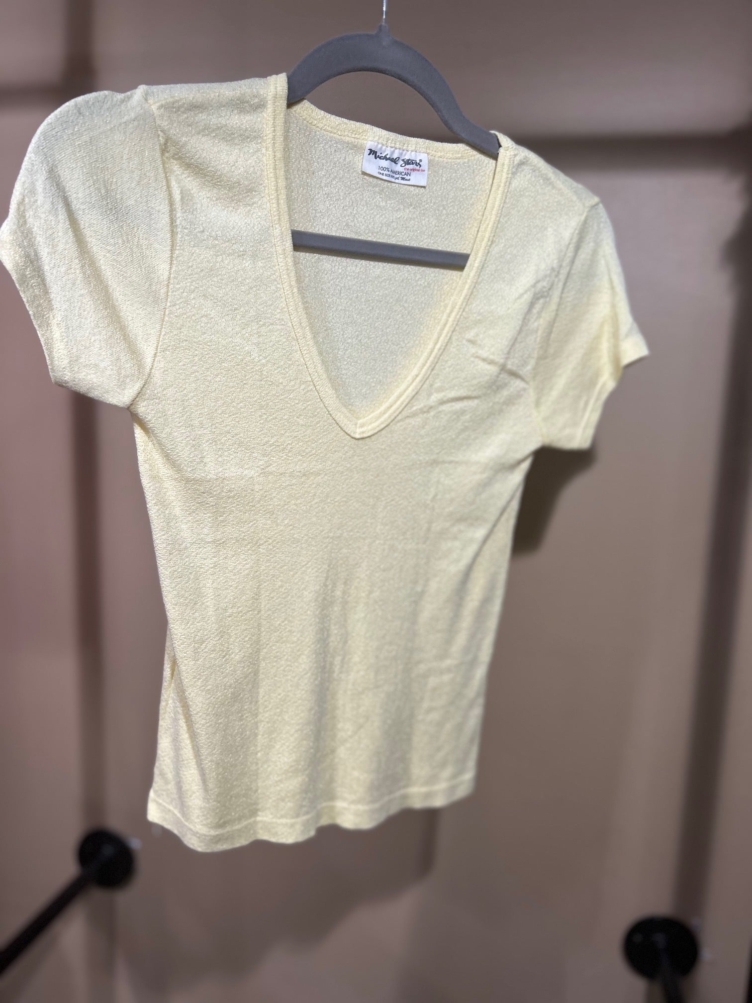 Yellow Michael Stars Top, OS