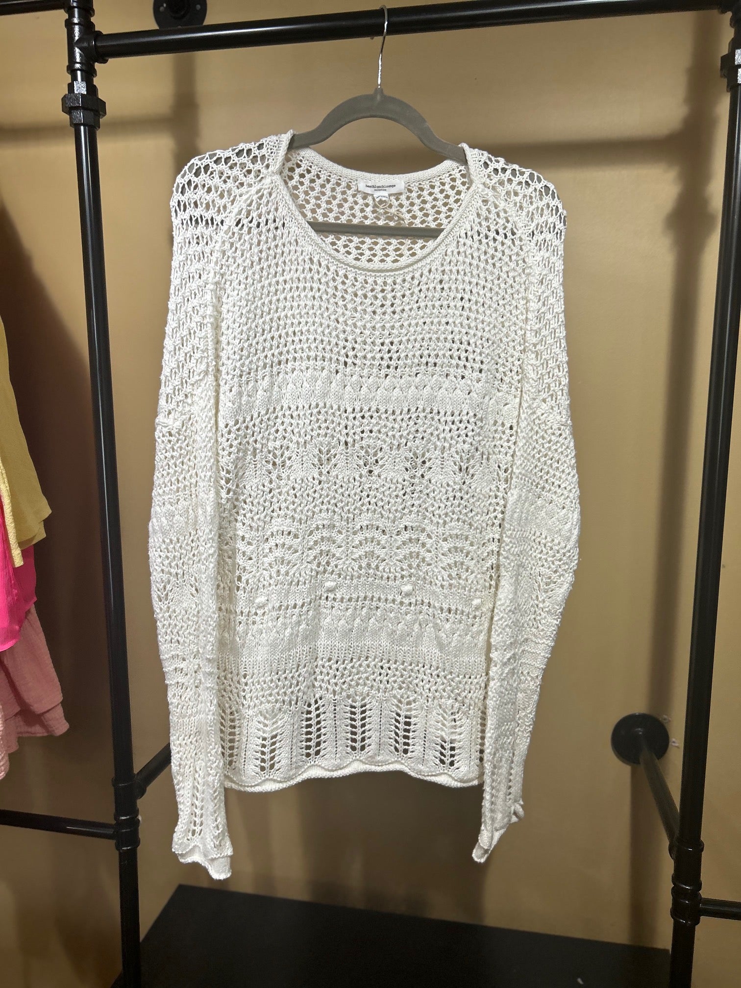 White beachlunchlounge Summer Sweater, S