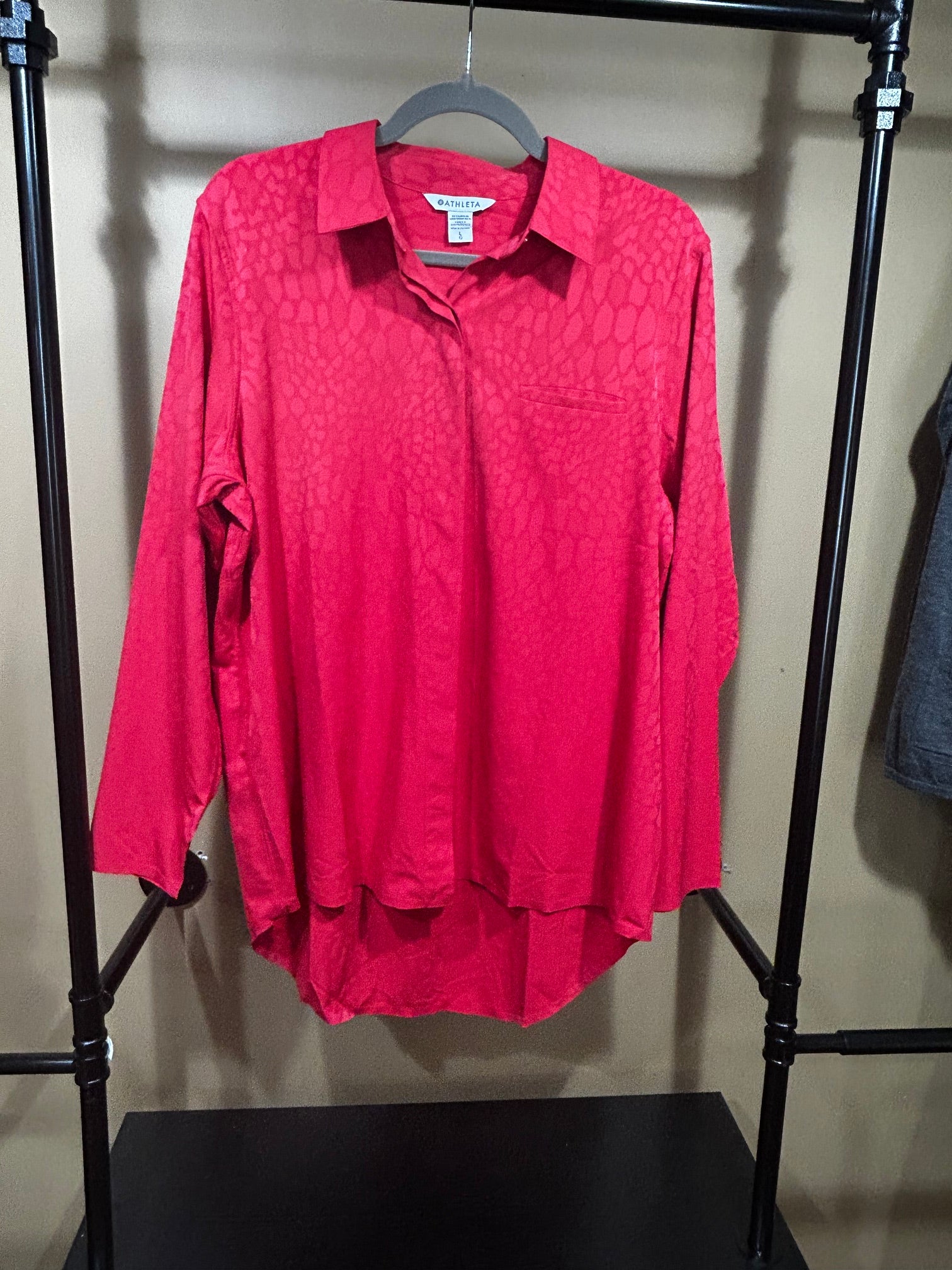 Hot Pink Athleta Top, L