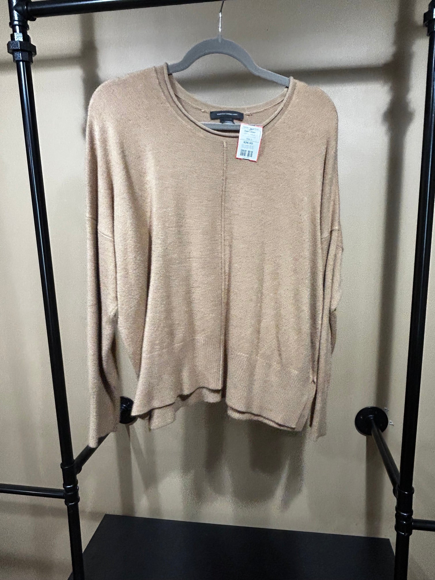 Beige French Connection Sweater, L