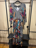 Multicolored Uncle Frank Dress, L