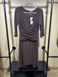 Brown B-Slim Dress, L