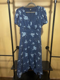 Blue Club Monaco Asymmetrical Floral, 4