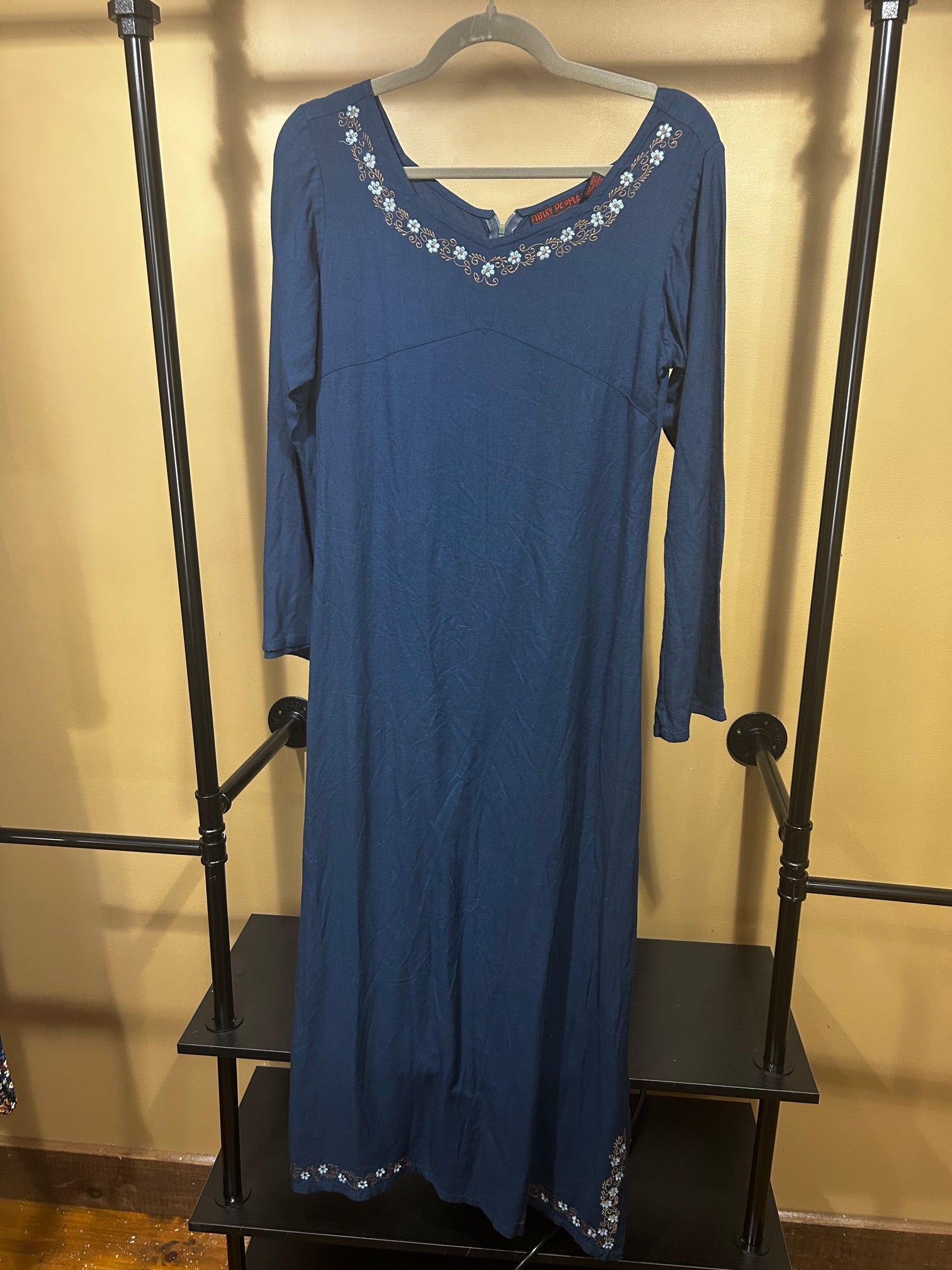Blue Funky People Dress, S