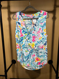 Tropical Print Lilly Pulitzer Top, L