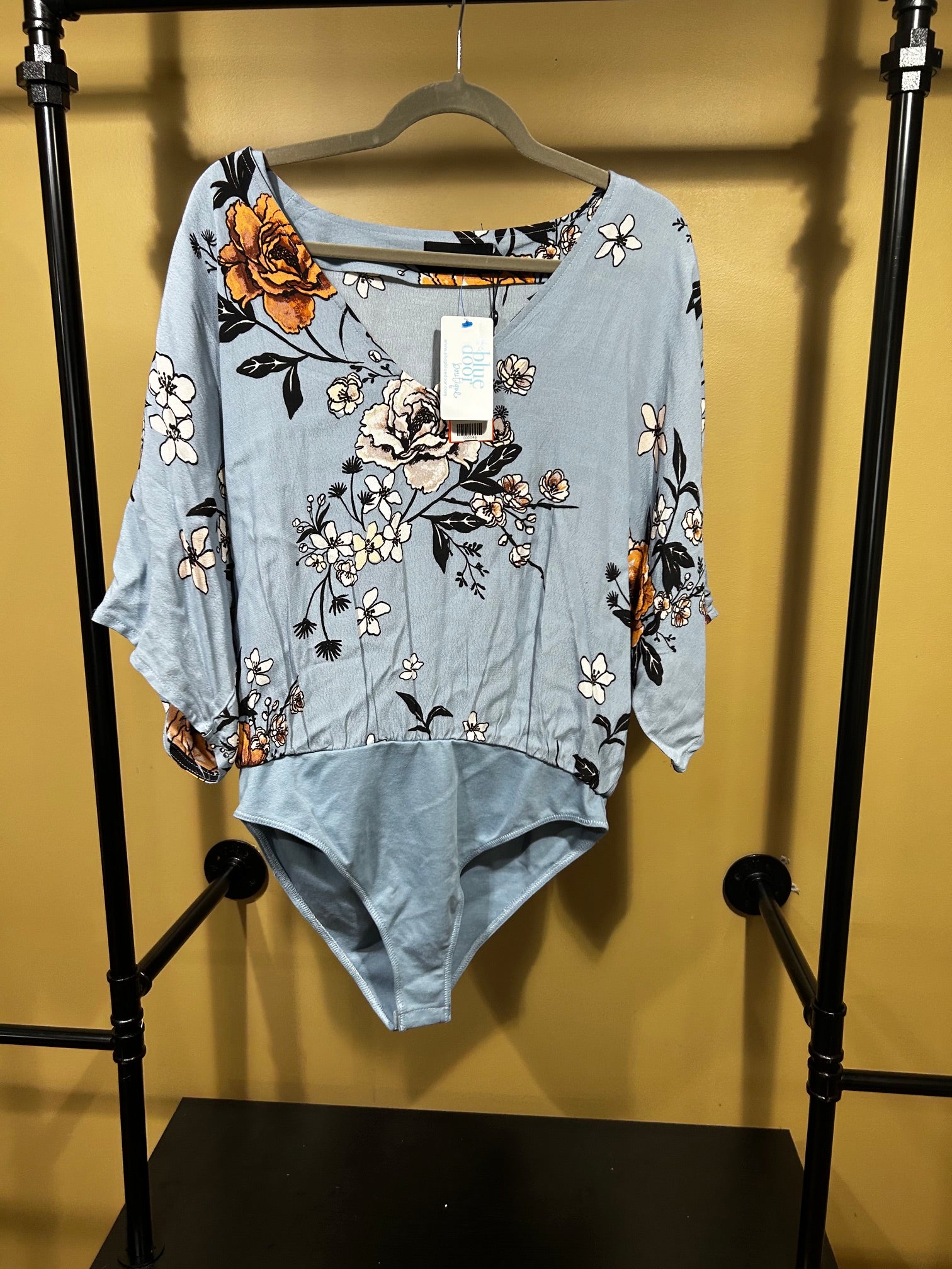 Blue MinkPink Bodysuit, L