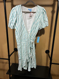 Blue and White Striped Draper James Dress, L