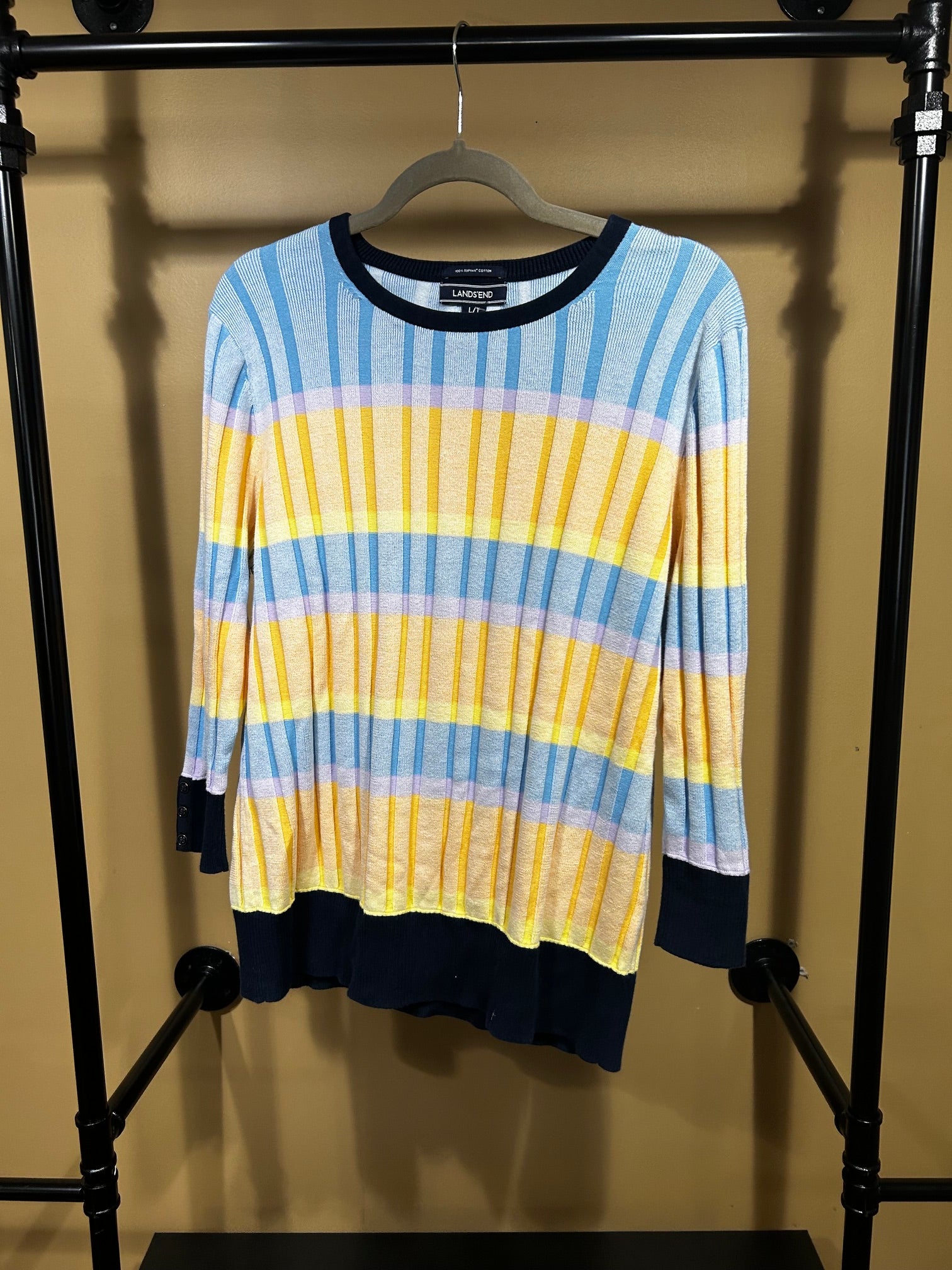 Multicolored Lands End Top, L
