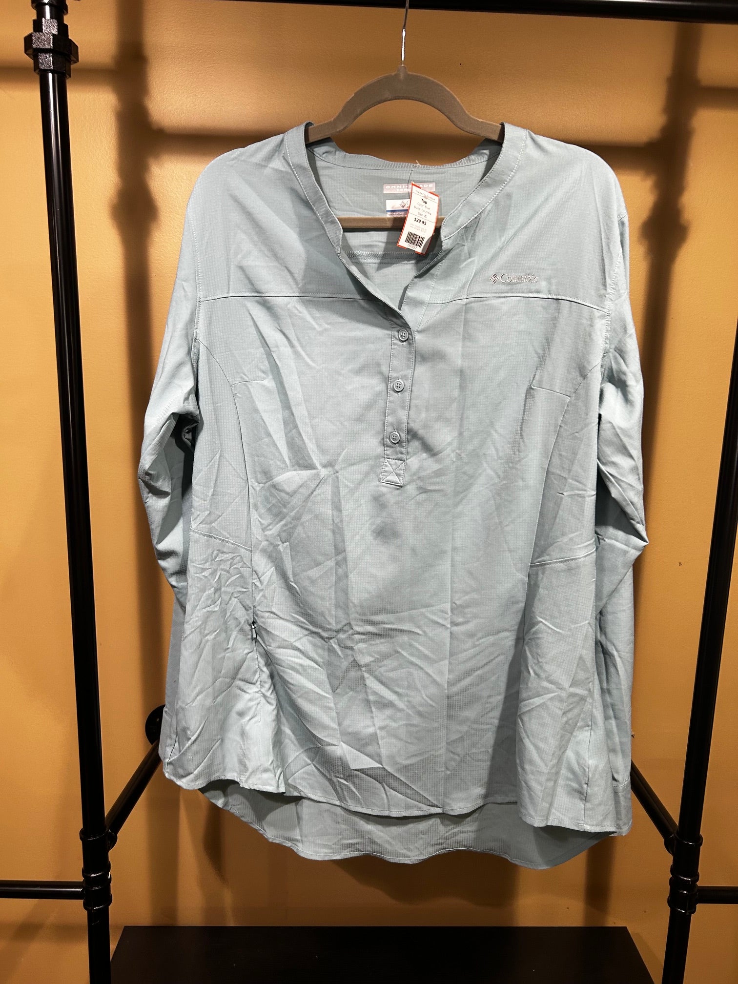 Blue Columbia Top, XL
