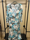 Blue and Tan Banana Republic Dress, 12