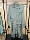 Green Matilda Jade Dress, S
