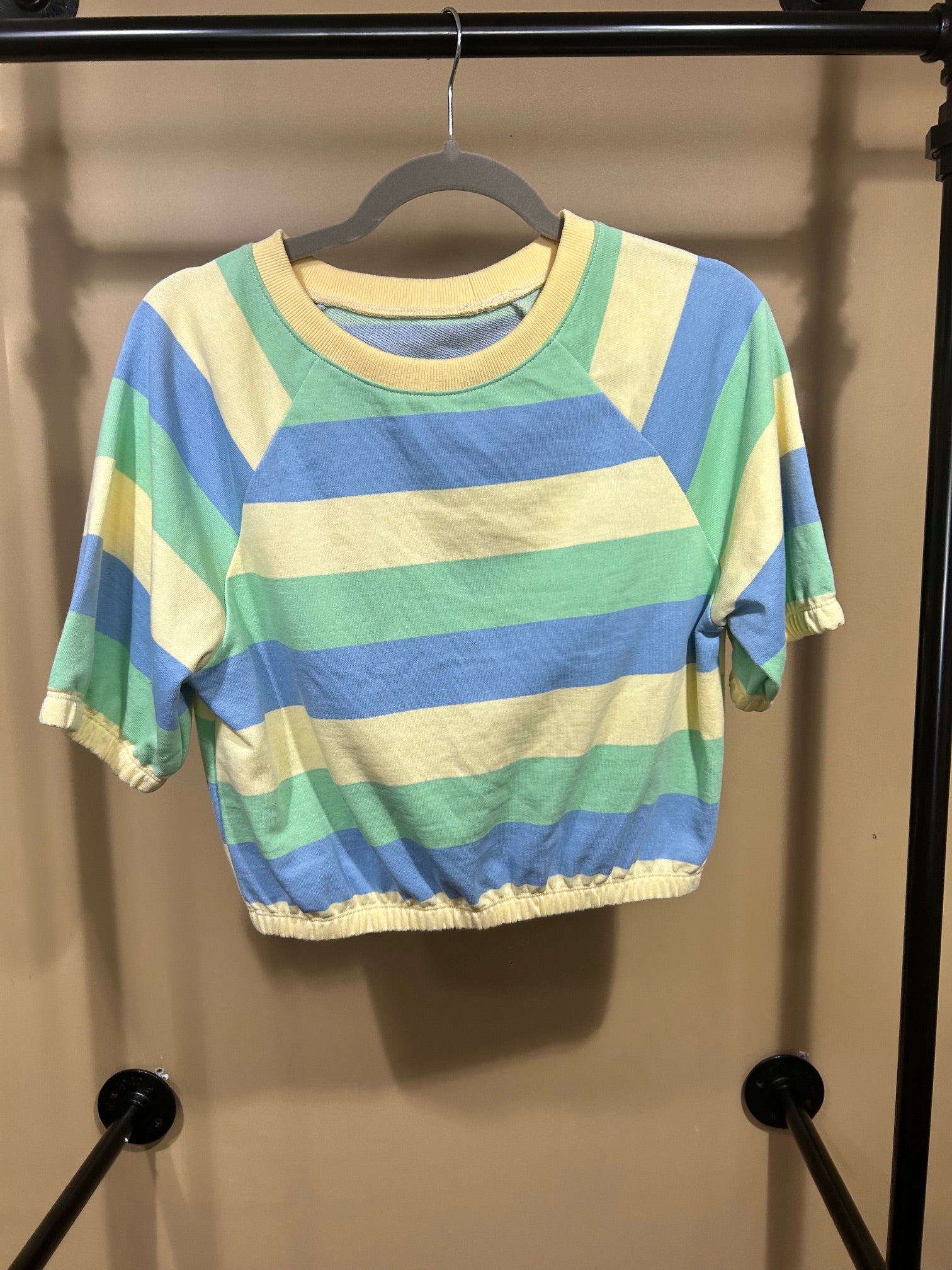 Striped HN NWOT Sweatshirt Top, S
