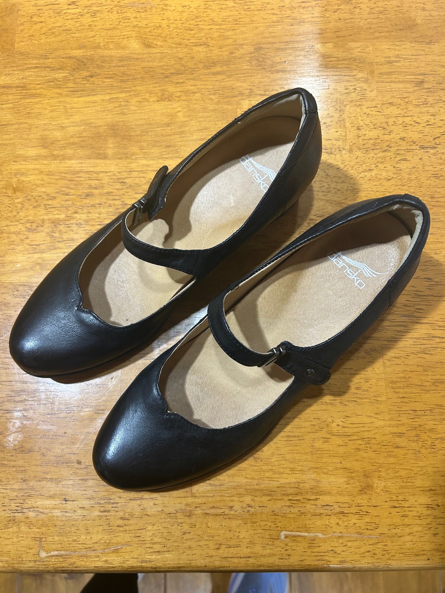 Black Dansko Mary Janes , 42