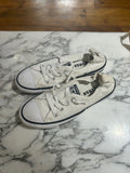 Cream Converse All-Star Sneakers, 7