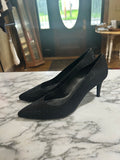 Black  Stuart Weitzman Pinot Evening Pump, 8.5