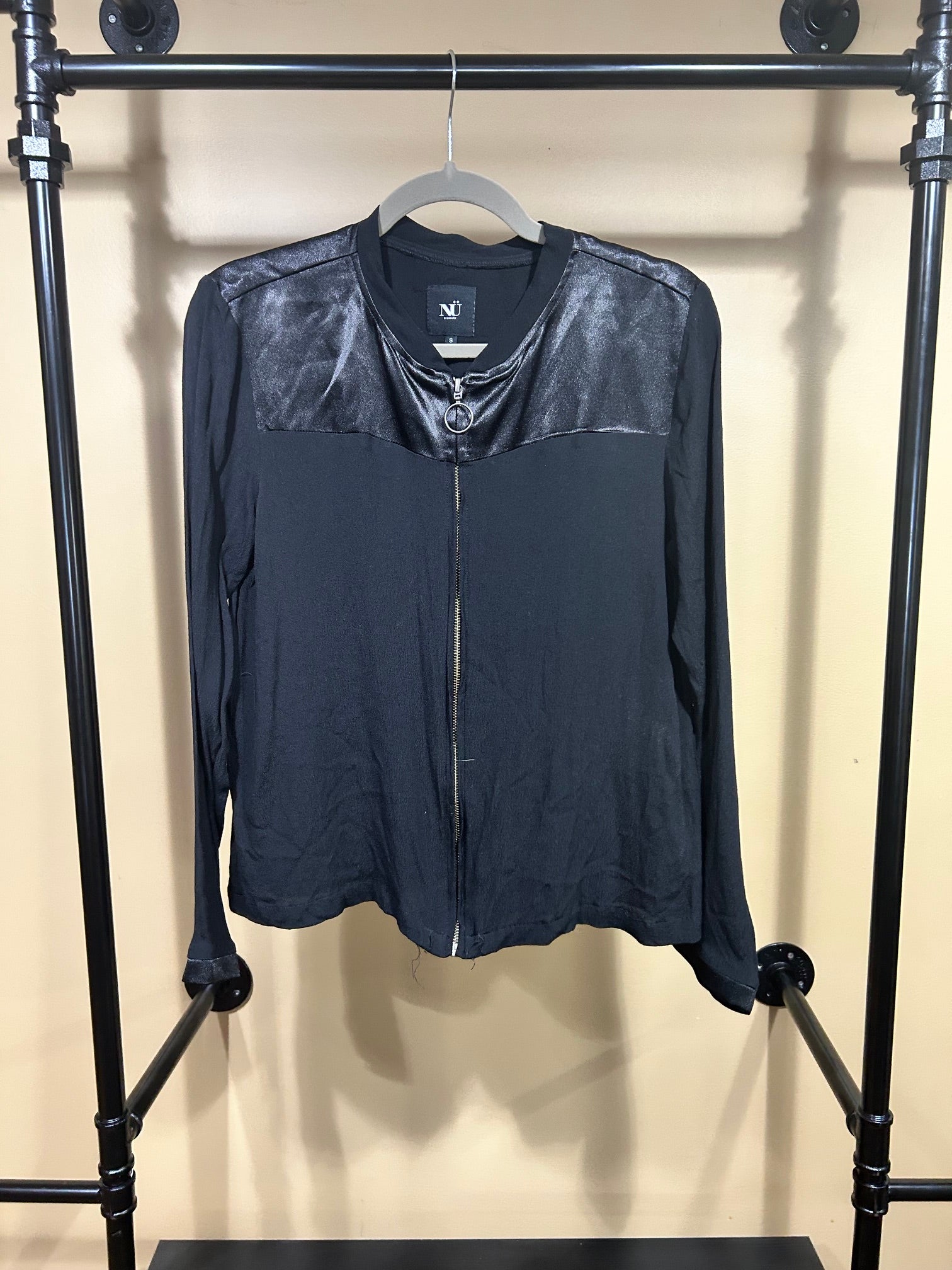 Black Nu Denmark Viscose Top, S