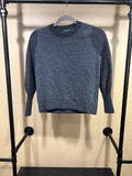 Gray Summer Salt Merino Sweater, XS