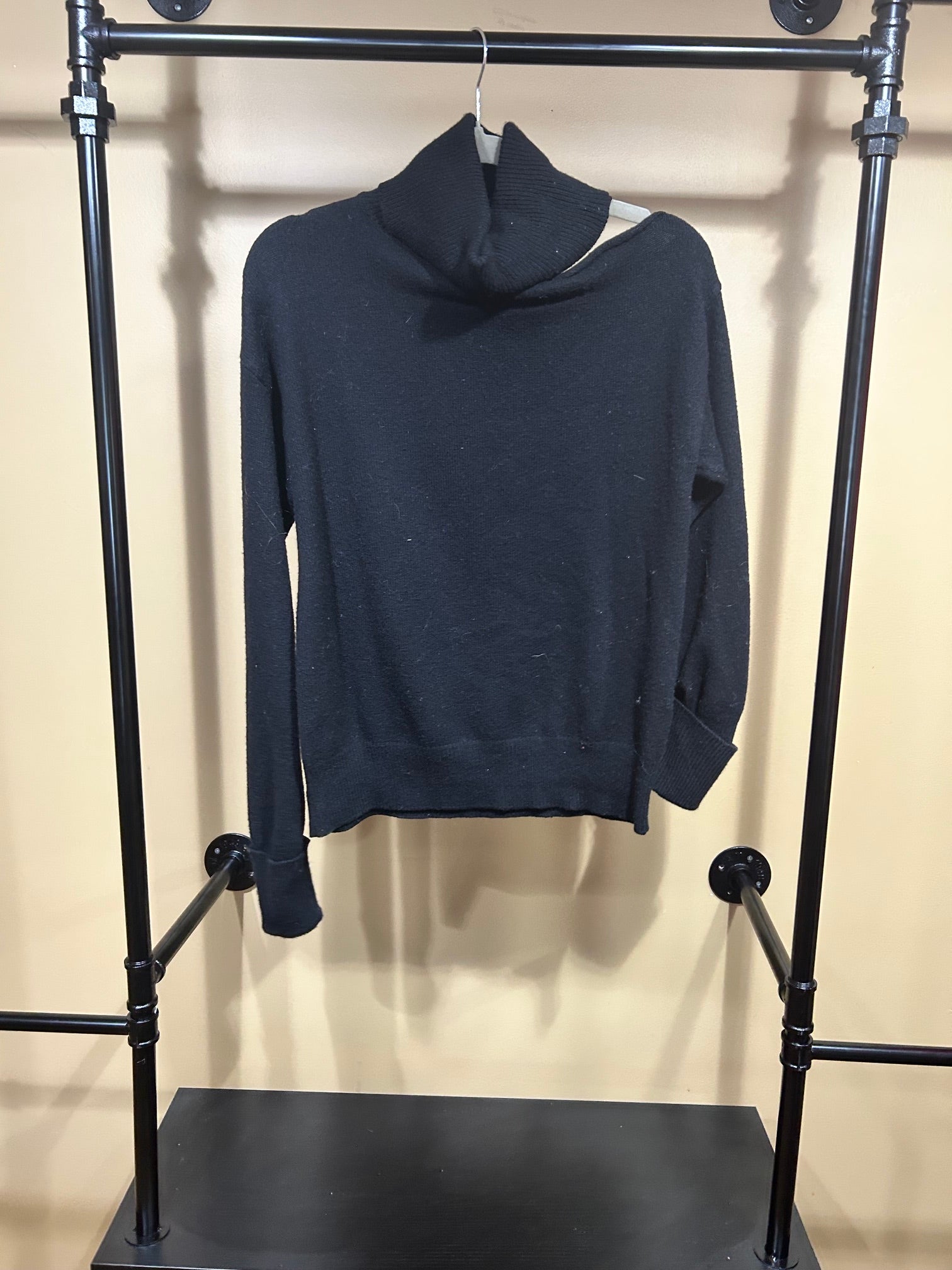 Black Paige Wool Blend Sweater, S