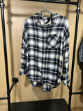 Black and Yellow BP Cotton Blend Button Down, S