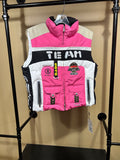Pink and Black Bogner NWT  Ski Vest $739.99, XL