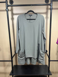Olive Jason  Top Made in USA, L