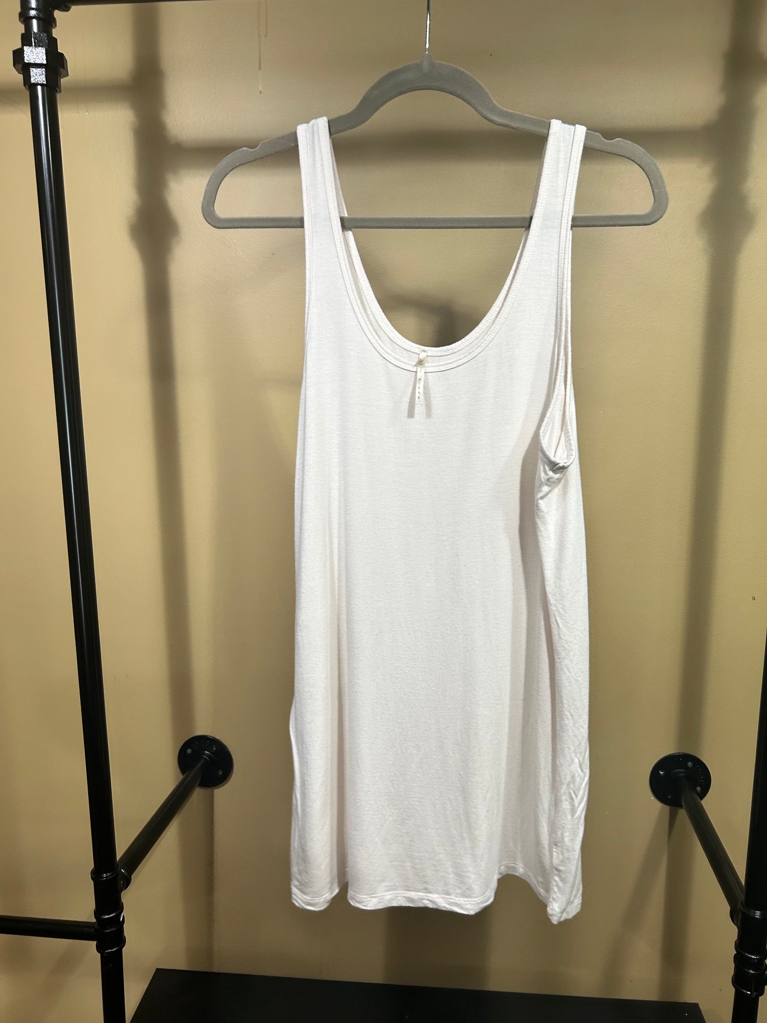 Cream nine eight Modal Tank, XL
