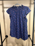 Navy Gap Modal Top, M