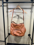 Tan Laggo Boho Leather Bag, OS