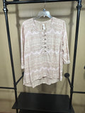 Peach Gramicci 100% Rayon Tunic, L