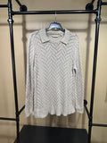 Gold Soft Surroundings Cotton/Viscose Sweater, S