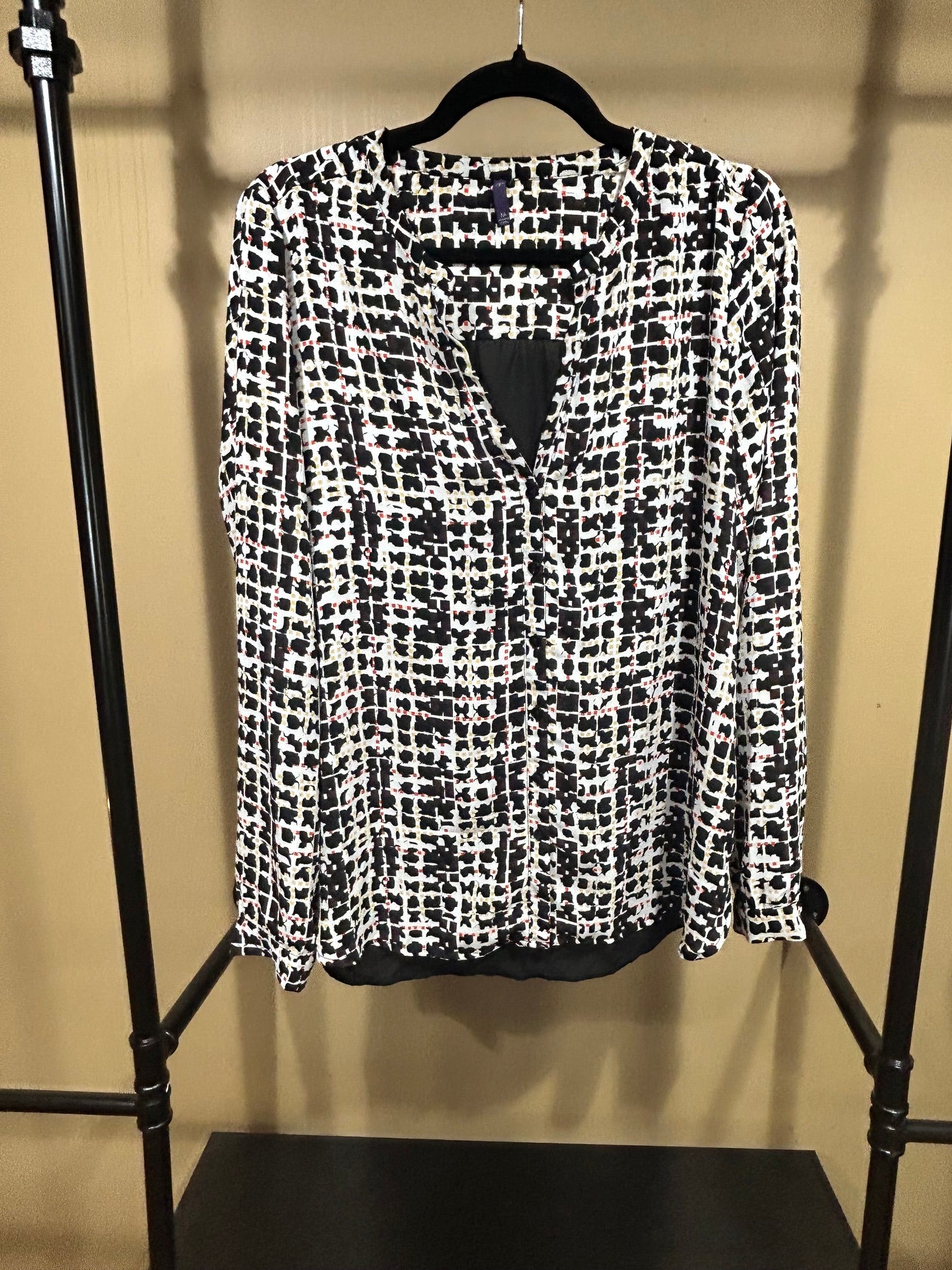 Black NYDJ Top, M
