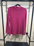 Red LOGO NWT Recycled Poly Blend Top, S