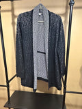 Black Eileen Fisher 100% Organic Cotton Cardigan, M