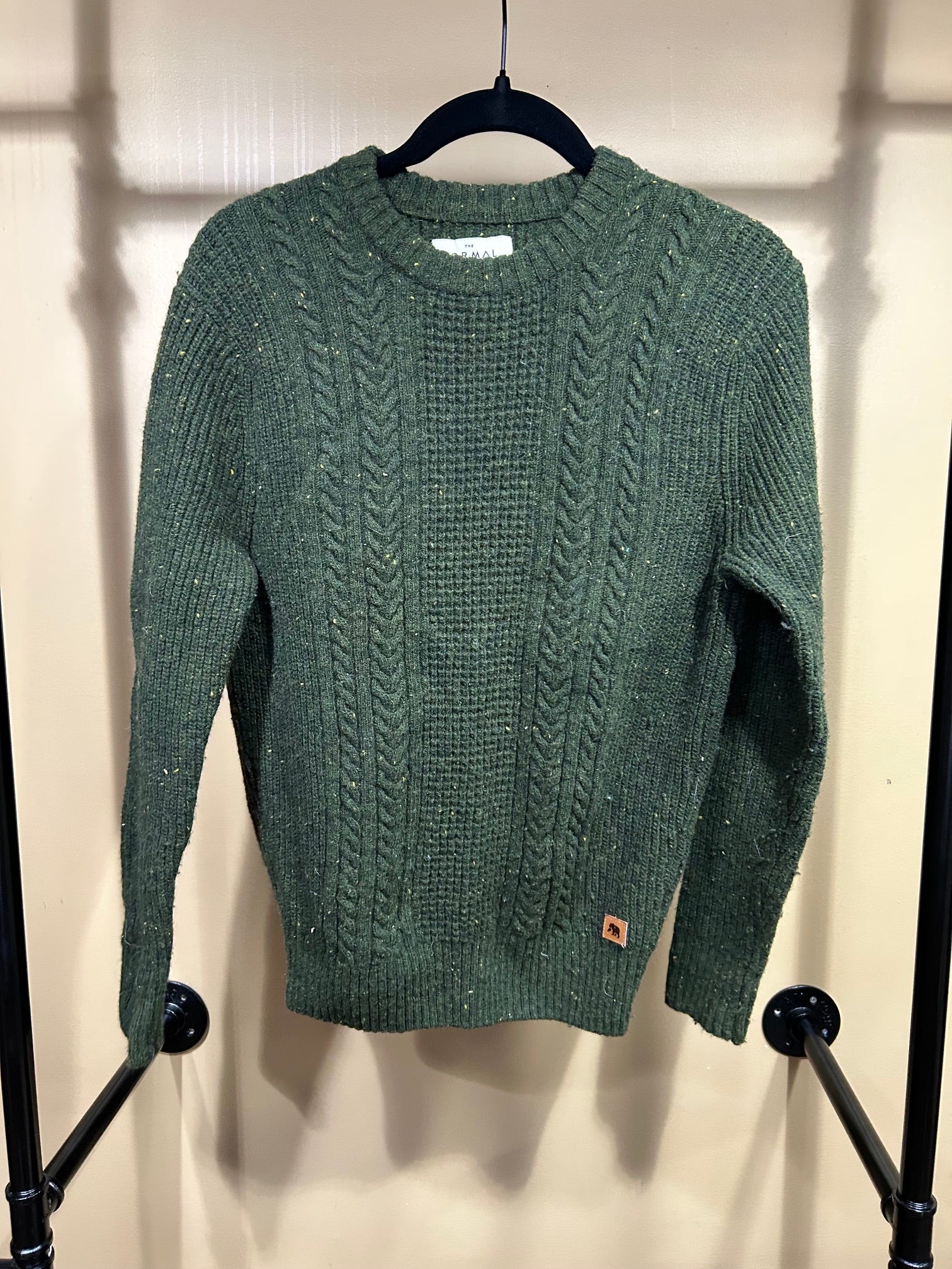 Green The Normal Brand Wool Sweater, S