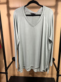 Teal Banana Republic Rayon/Poly Oversized Sweater, XXL