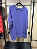 Purple Eileen Fisher AS IS 100% Cashmere Seater, XL