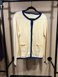 Yellow Gerard Darel Cotton/Cashmere Cardigan, 3