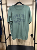 Green Fanatics NY Rangers Shirt, XL