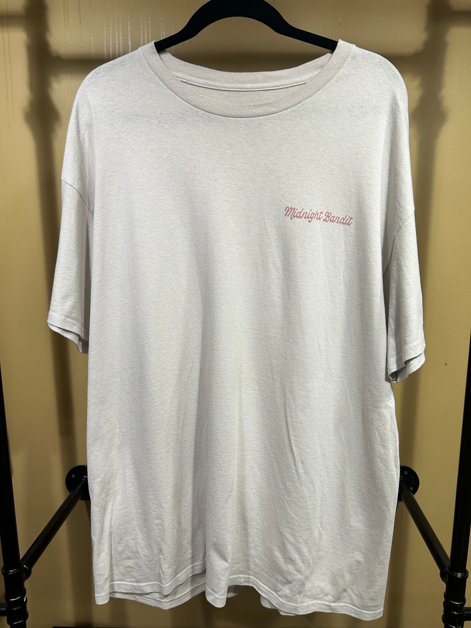 Off-White Midnight Bandit 100% Cotton T-shirt, XL