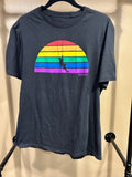 Black Gravitec Cotton T-shirt, M