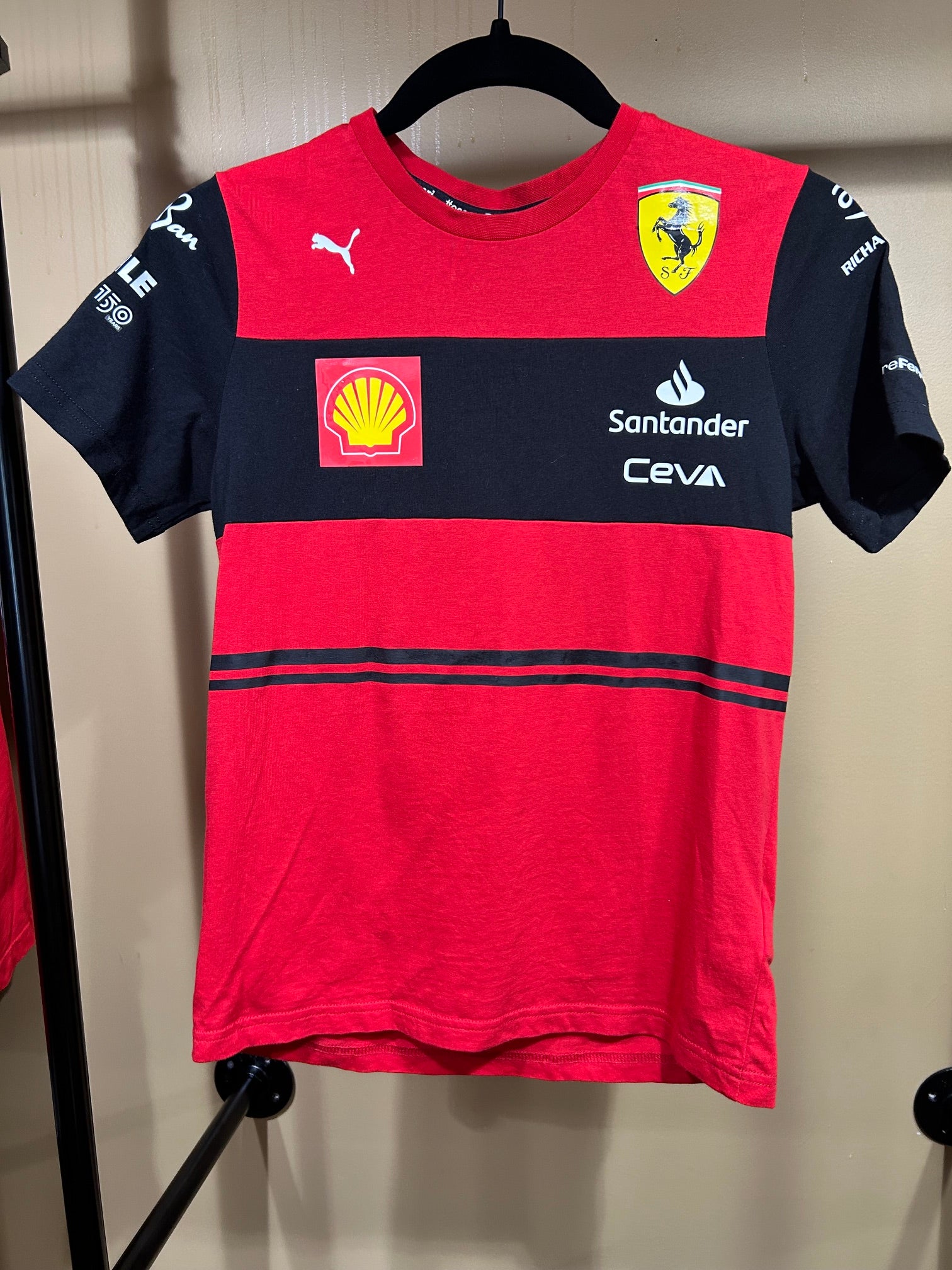 Red Puma Scuderia Ferrari 2022 Team T-Shirt, 11/12